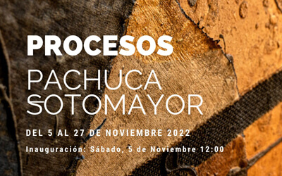 Exposición «Procesos» de Pachuca Sotomayor